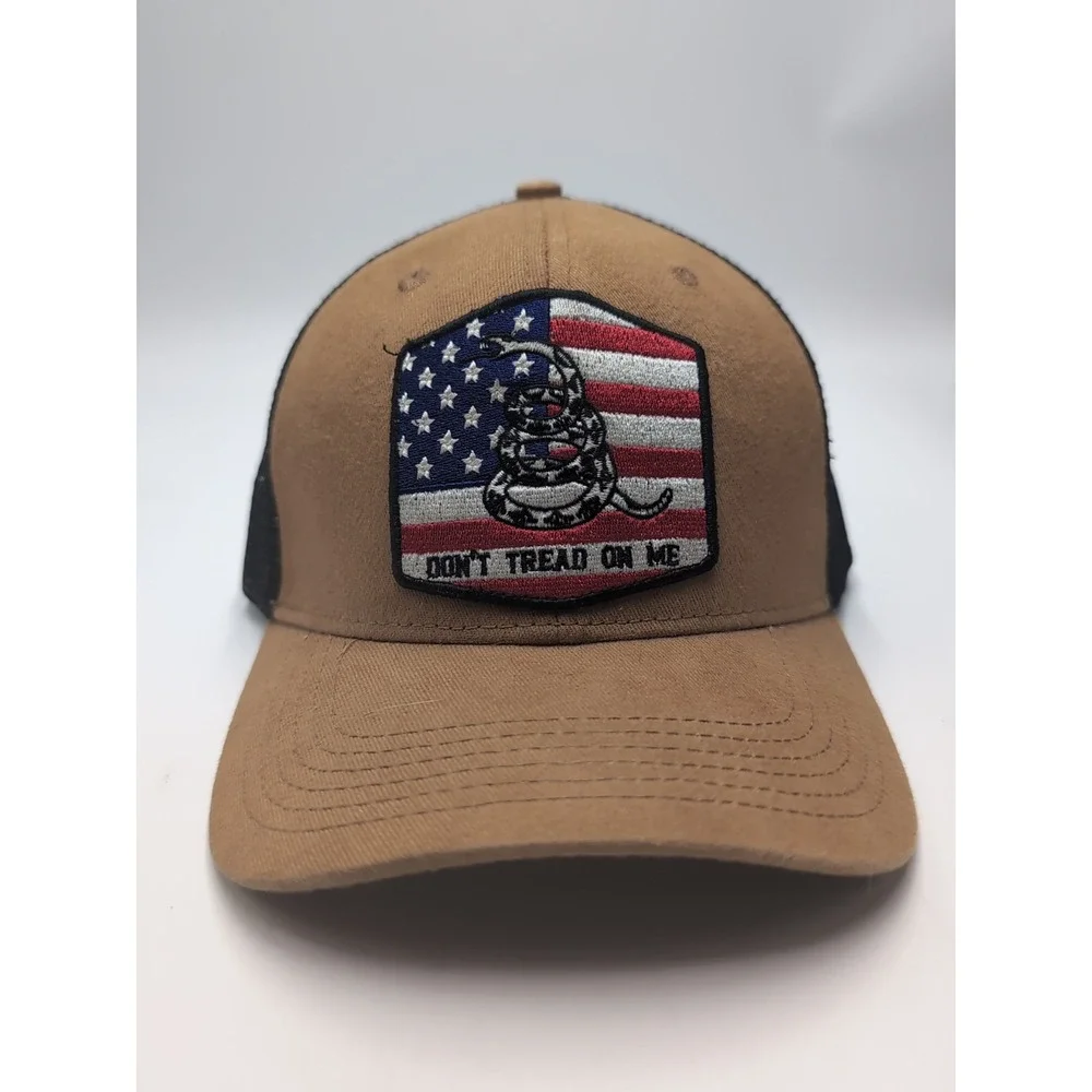 Cody James DON'T TREAD ON ME Trucker Hat USA Flag Mesh Back Snapback